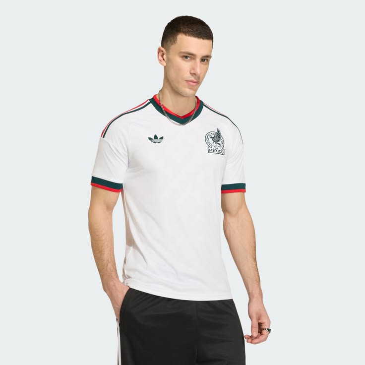 Jersey Visitante Selección Mexicana - Edición Blanco Tricolor